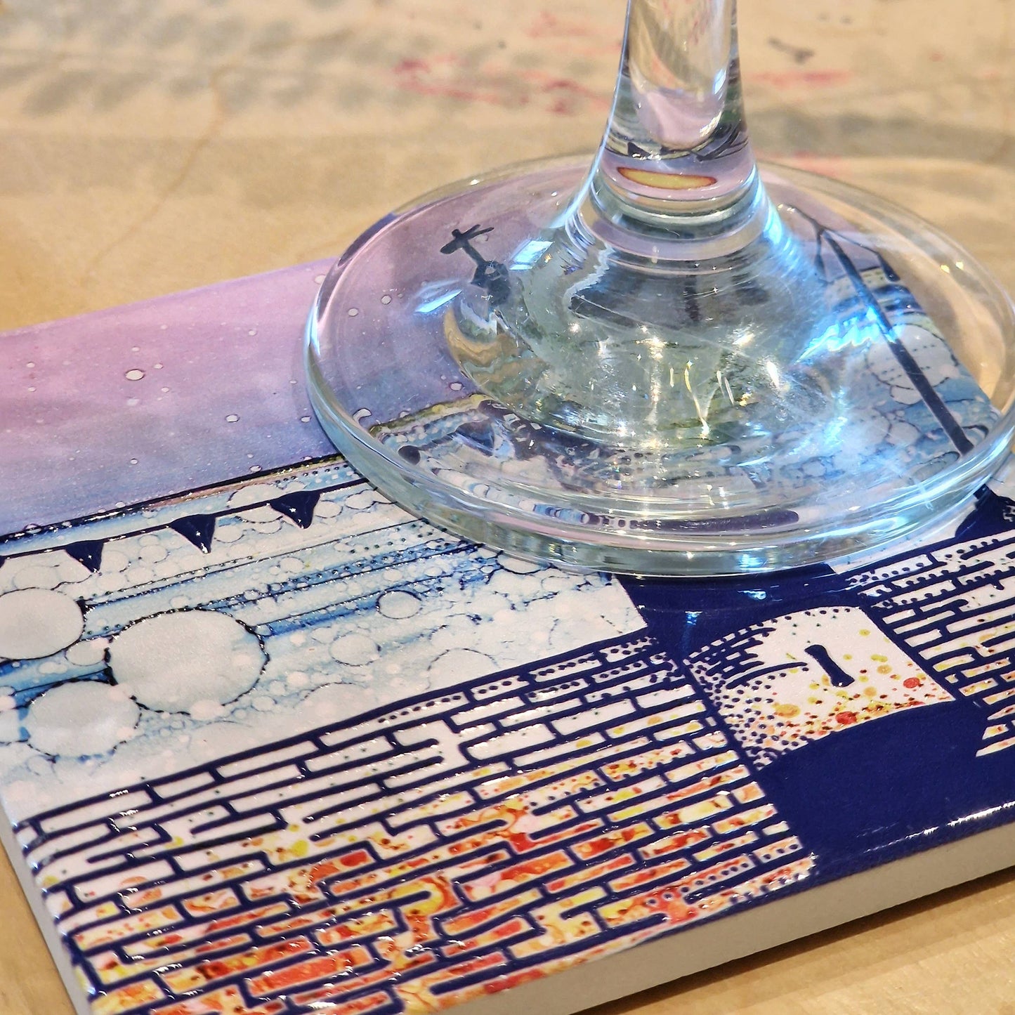 130-C Lighthouse (CR) Coaster