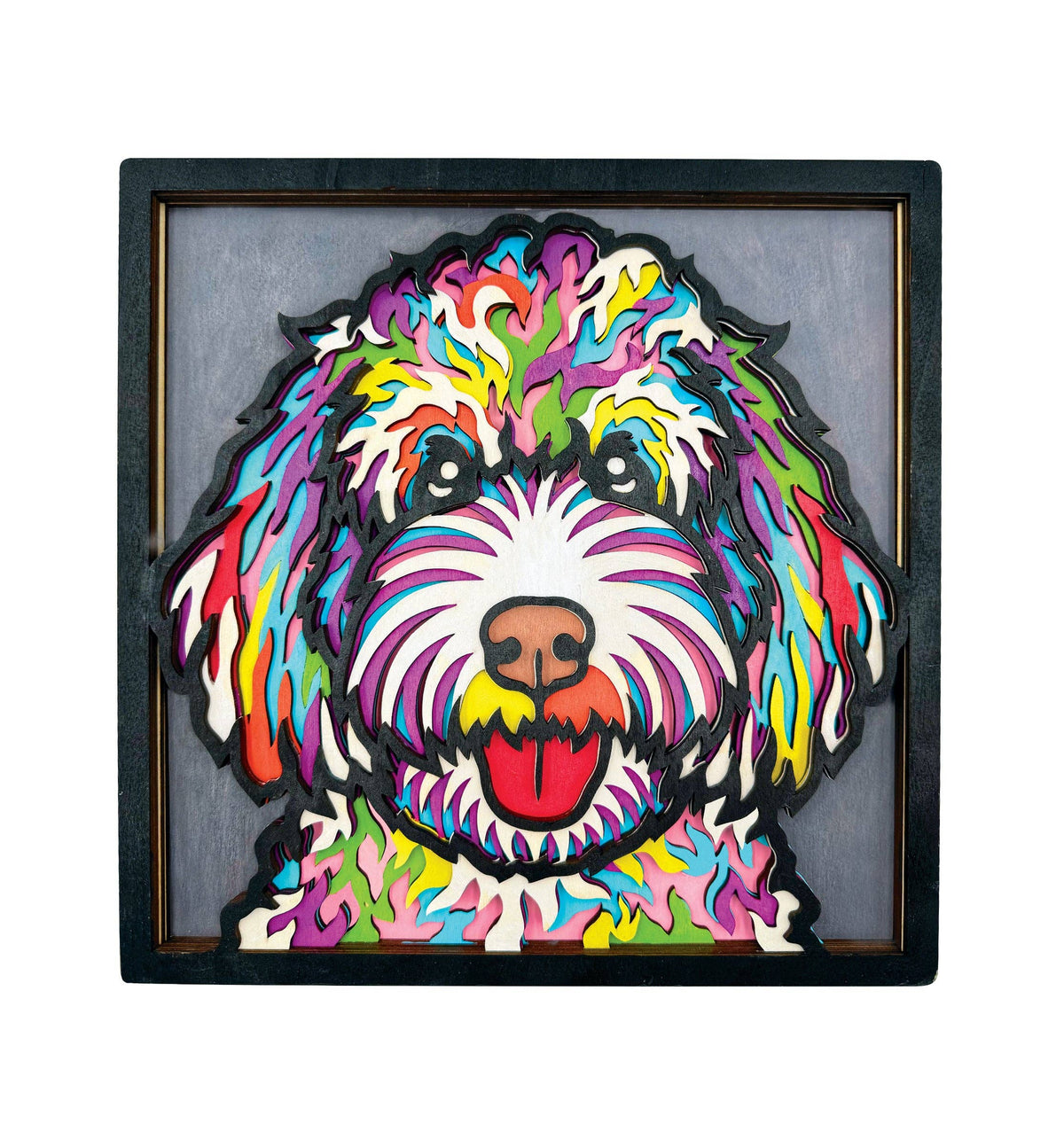 Wooden Doodle Dog Art Craft Kit