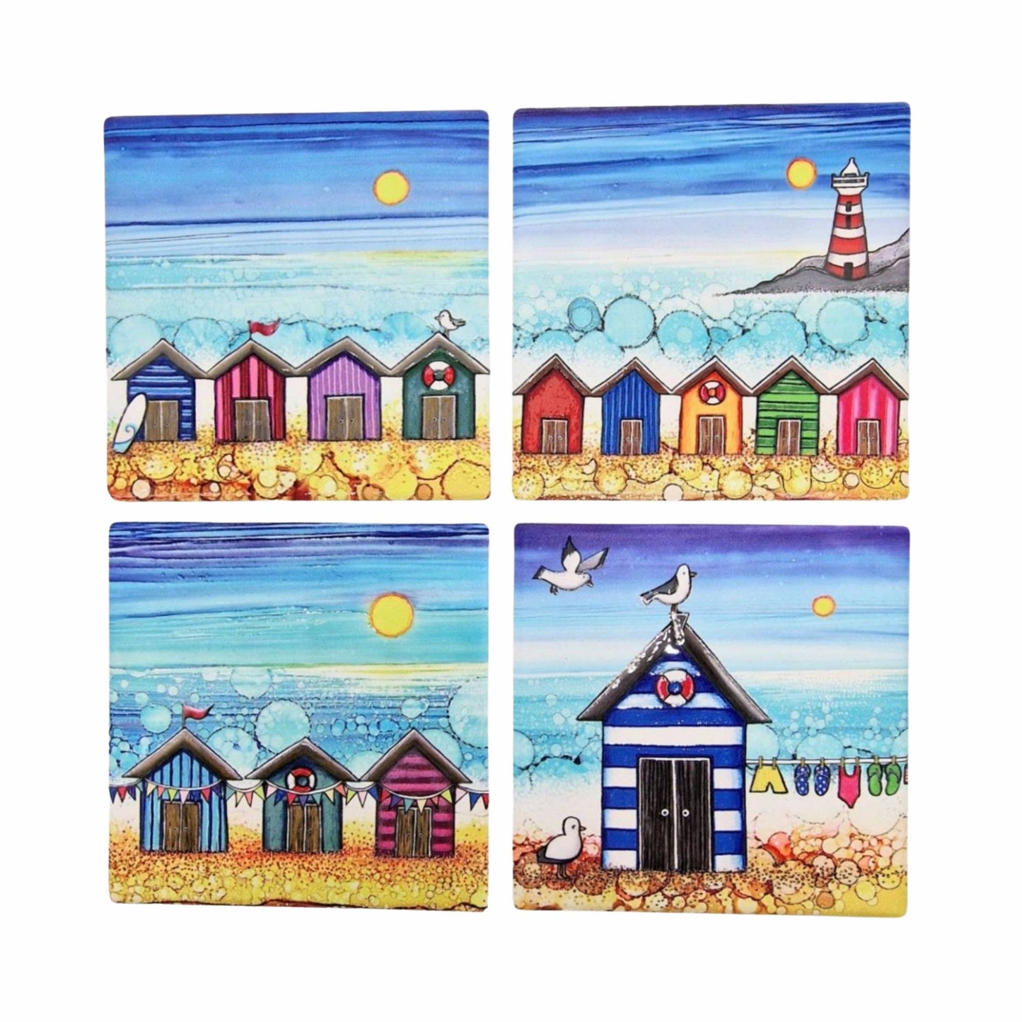 90-C BD Solo Beach Hut Coaster