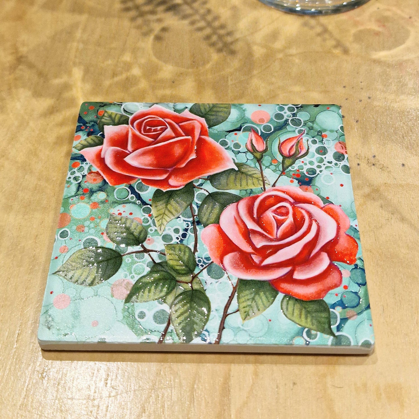 234-C Roses Coaster