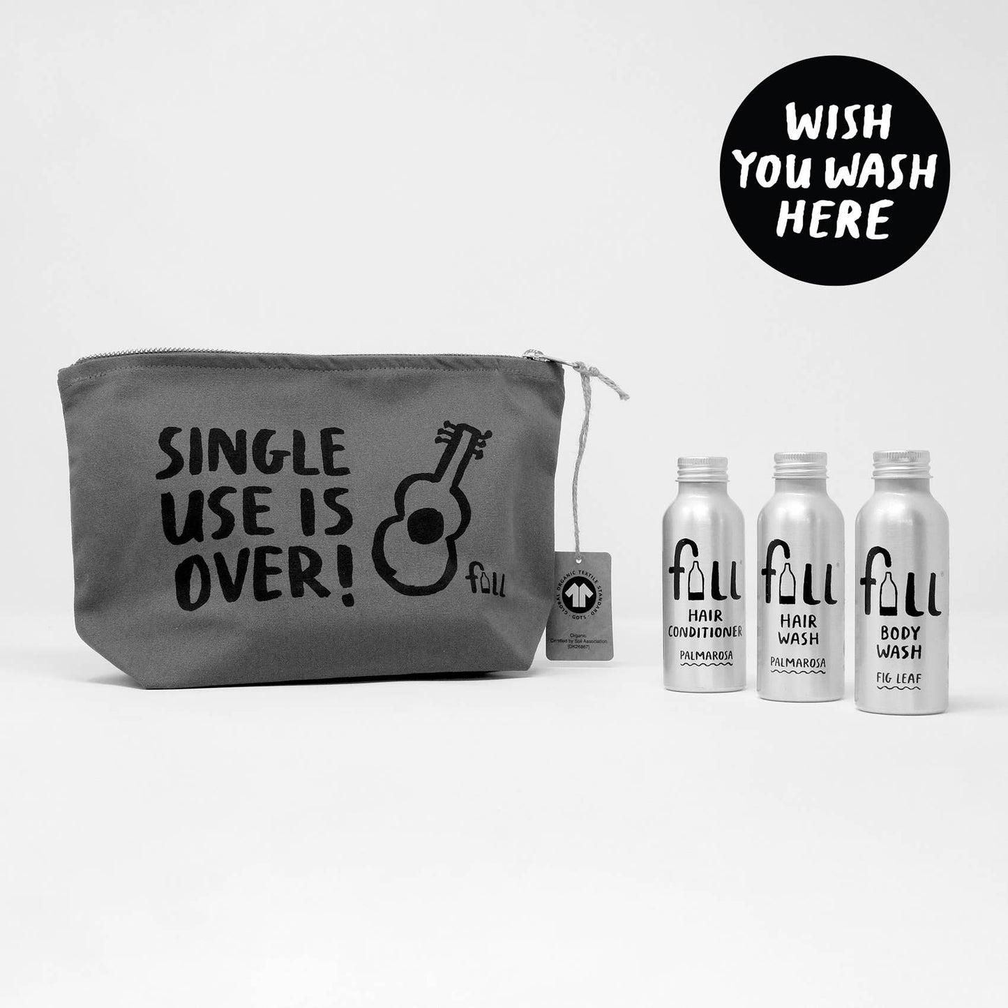 Wish You Wash Here - Plastic free travel essentials kit