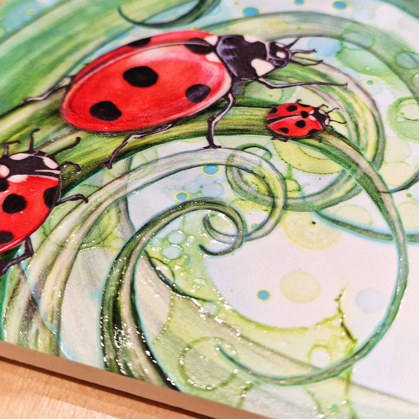 188-C  Ladybird Coaster