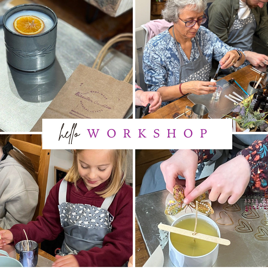 Candle Making Workshop - 12pm Saturday 16th June