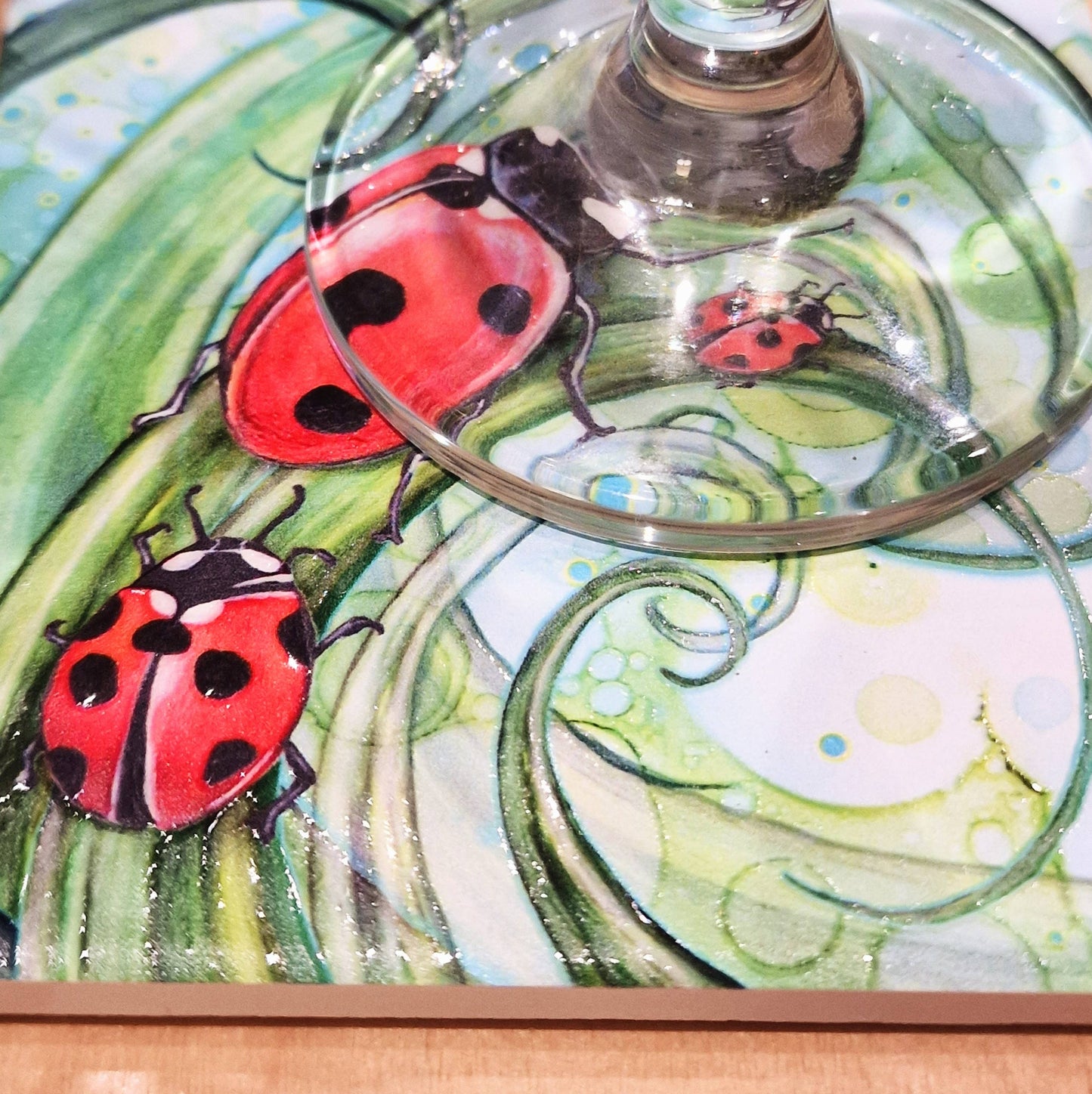 188-C  Ladybird Coaster
