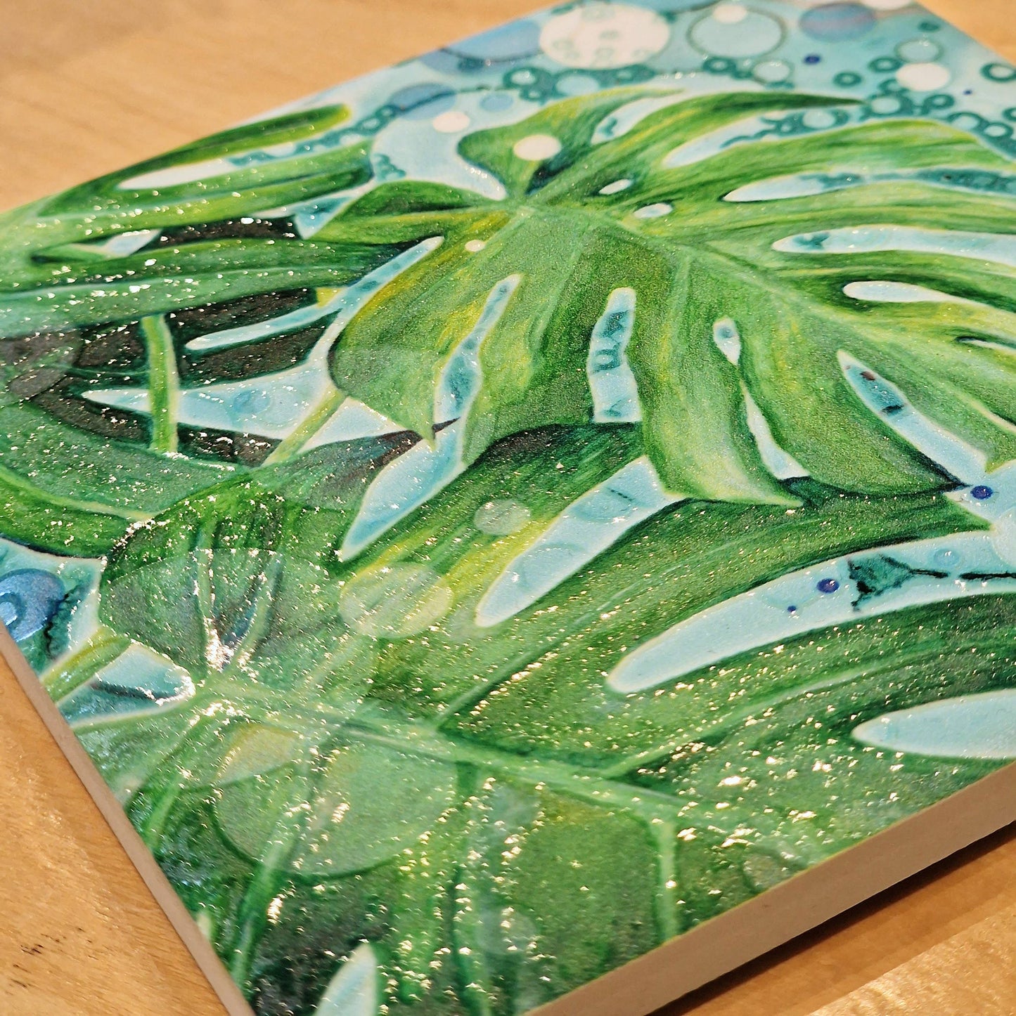 62-C Cheese plant Coaster