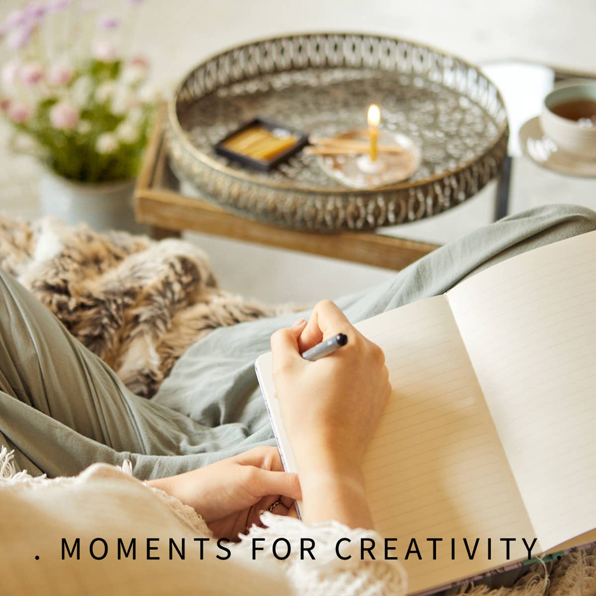 Twenty Minute Candles with Affirmation Cards