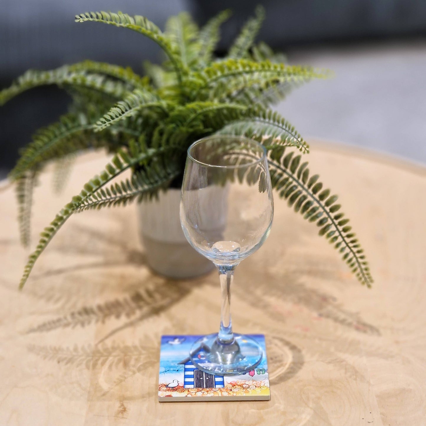 90-C BD Solo Beach Hut Coaster