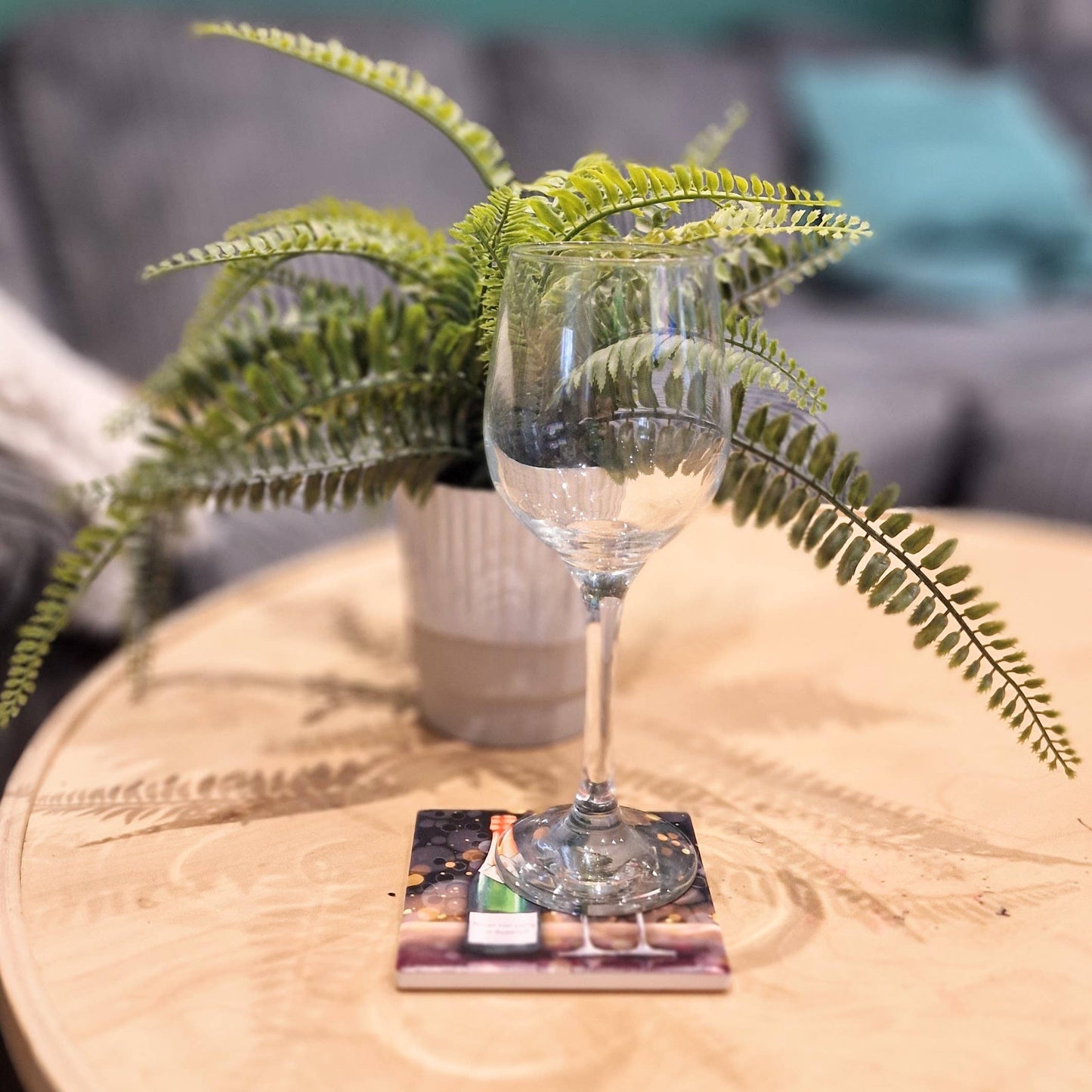 237-C Bubbly Wine Coaster