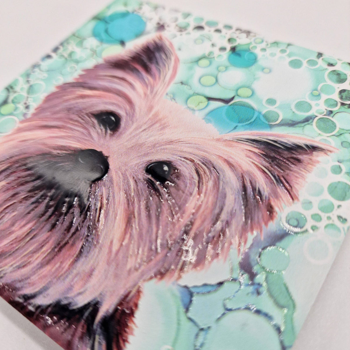 Yorkshire Terrier Dog Ceramic Coaster