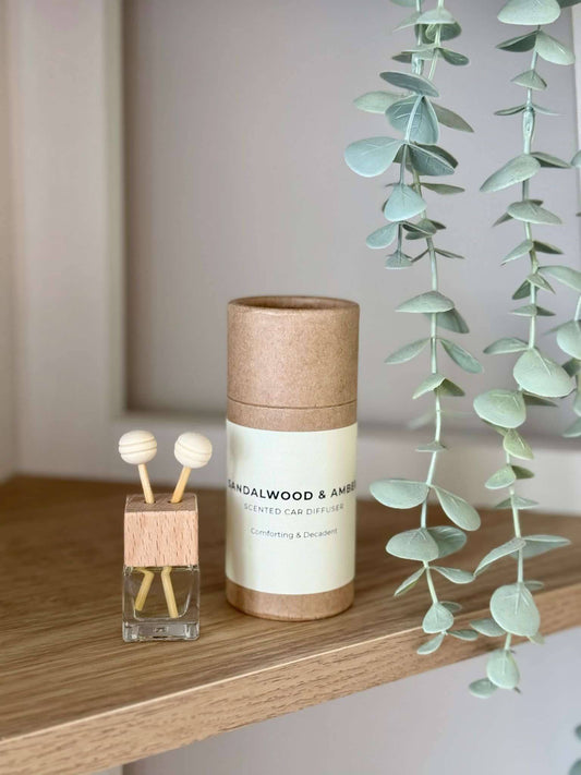 Sandalwood & Amber Car Diffuser