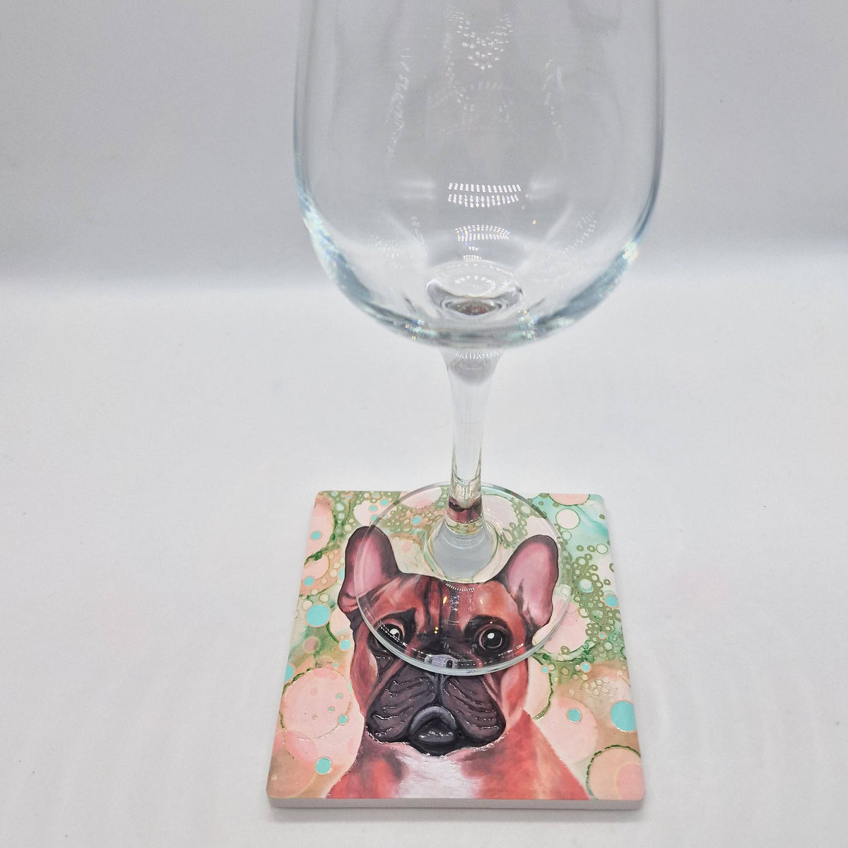 French Bulldog Dog Ceramic Coaster