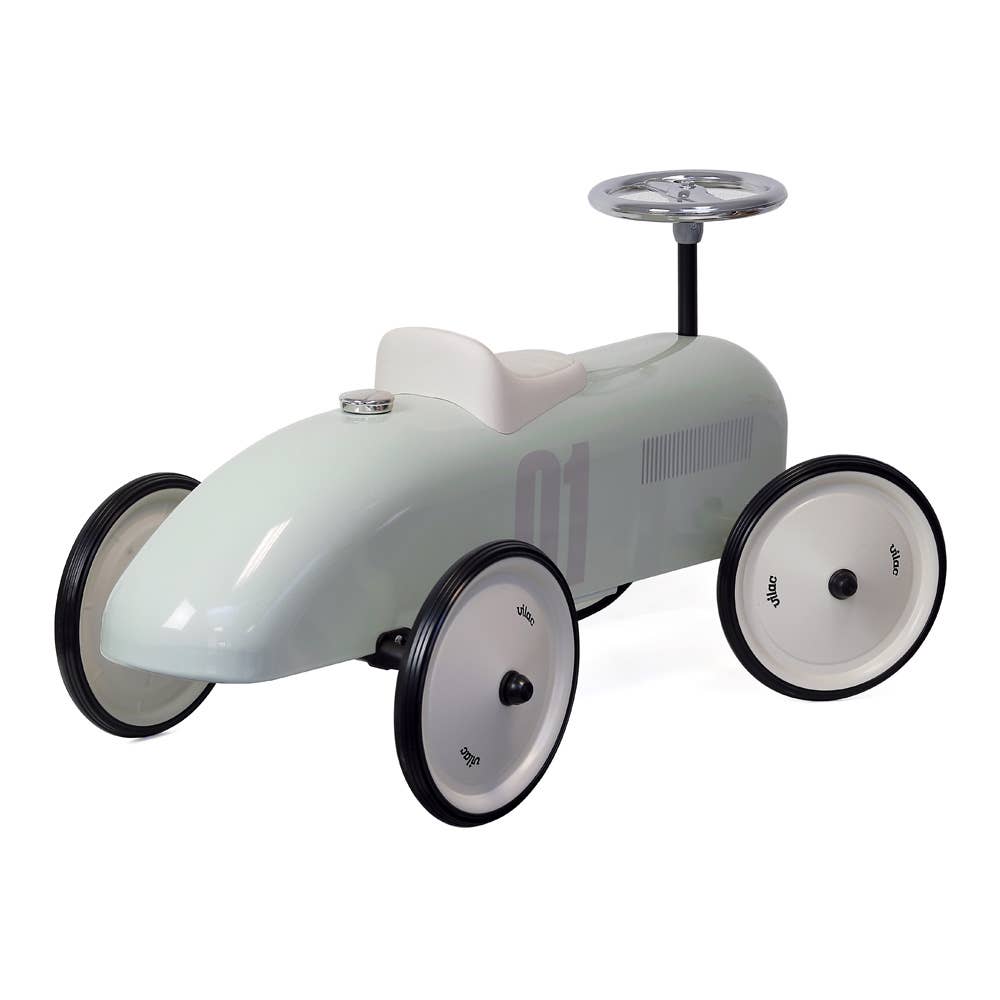 Vilac Sage Metal Ride-On Car Vintage Style Toy Vehicle
