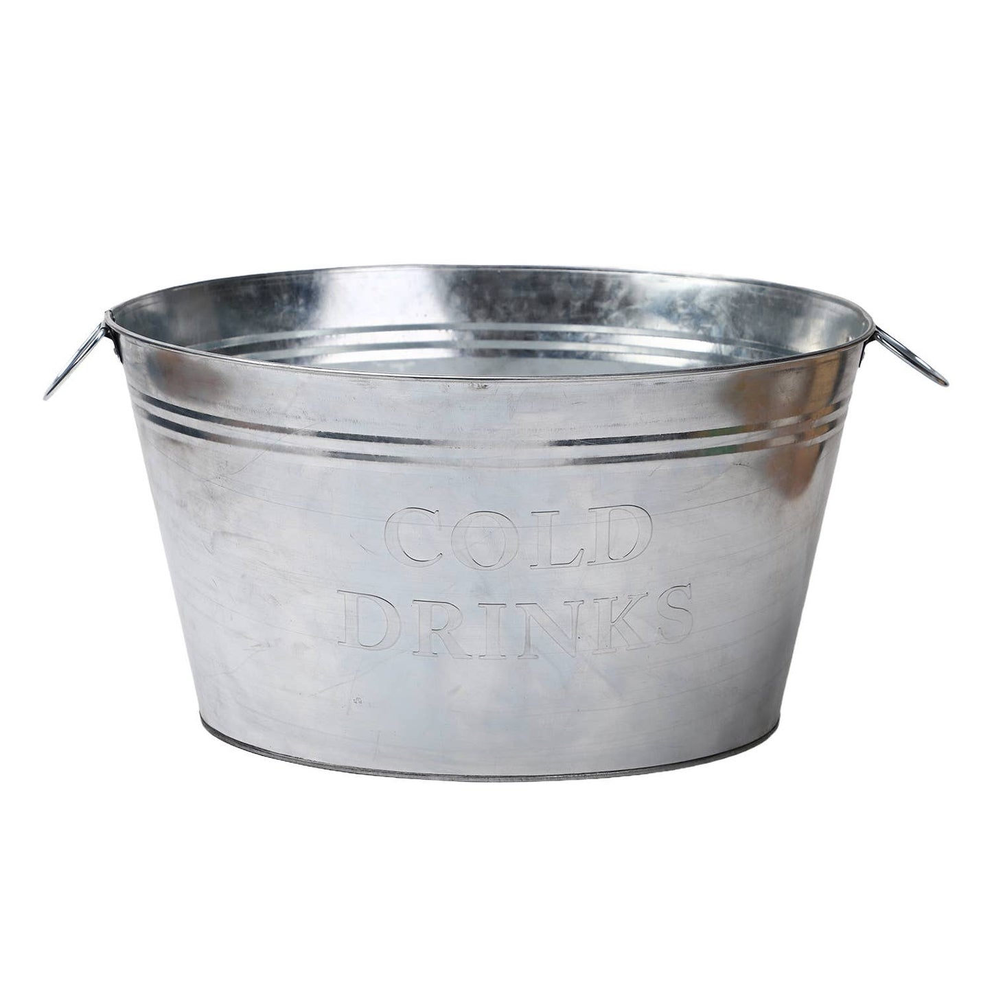 Oval Cooler Bucket with Carry Handles – Portable