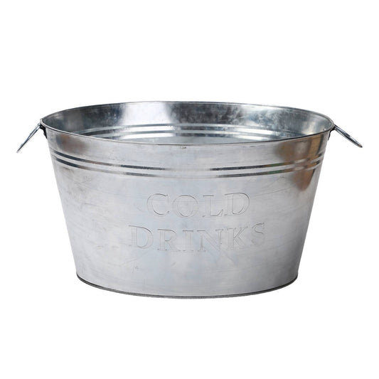 Oval Cooler Bucket with Carry Handles – Portable