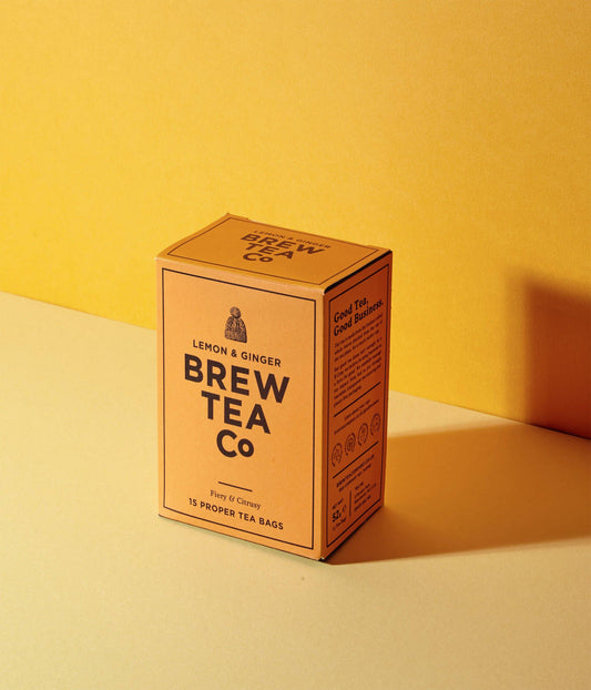 Brew Tea  Lemon & Ginger 15 Proper Teabags