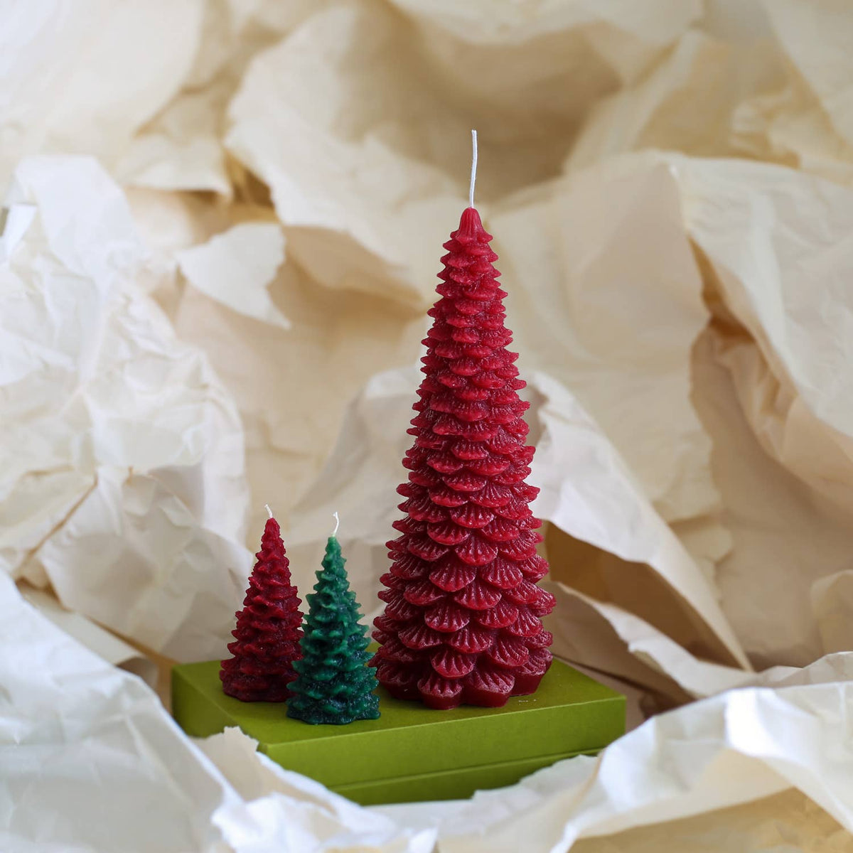 Large Christmas Tree Candle - 30cm