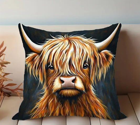 Highland Cow 2 Cushion 45 x 45