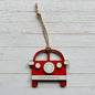 Adventure Wooden Engraved Campervan Hanging Decoration