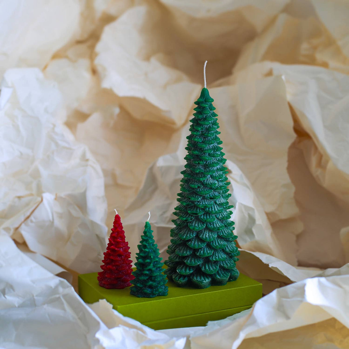Large Christmas Tree Candle - 30cm