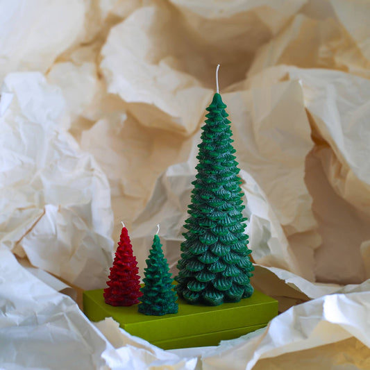 Large Christmas Tree Candle - 30cm