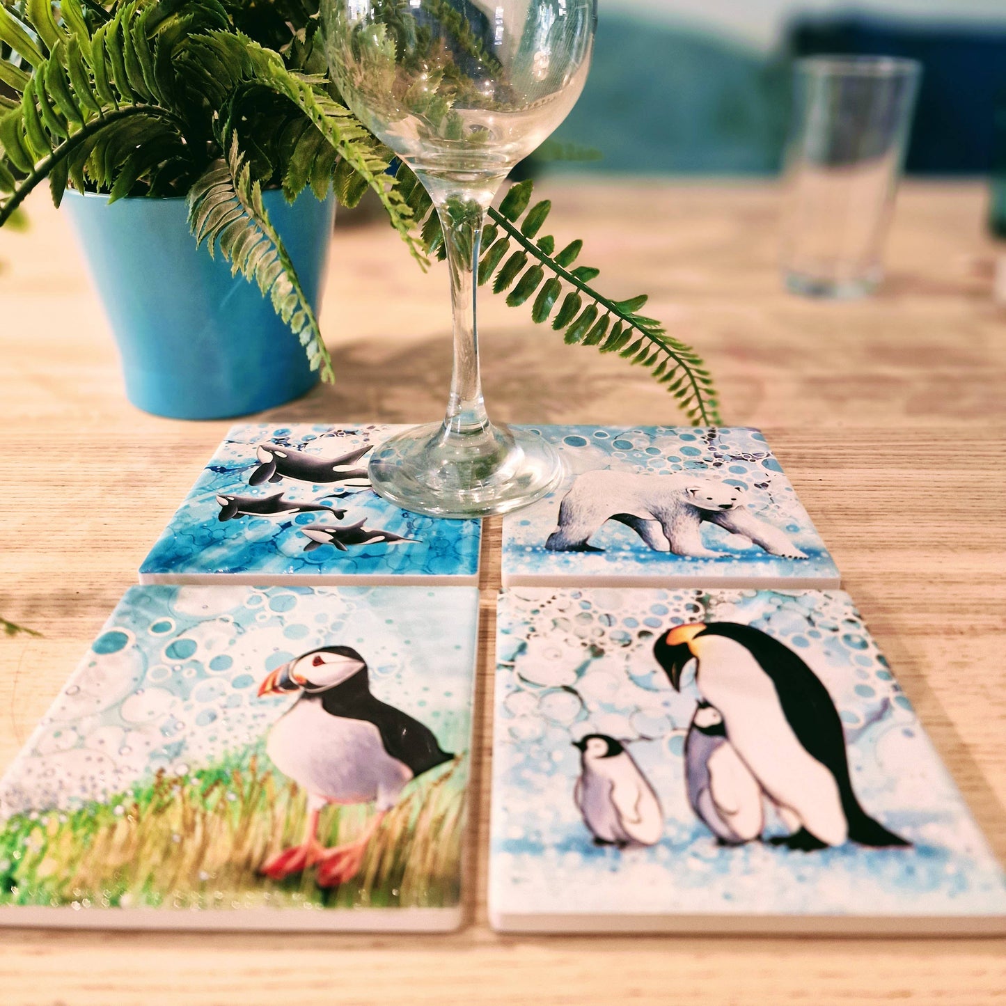41-C Penguin Coaster