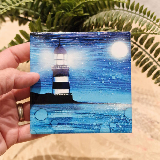 84-C Nautical Lighthouse Coaster