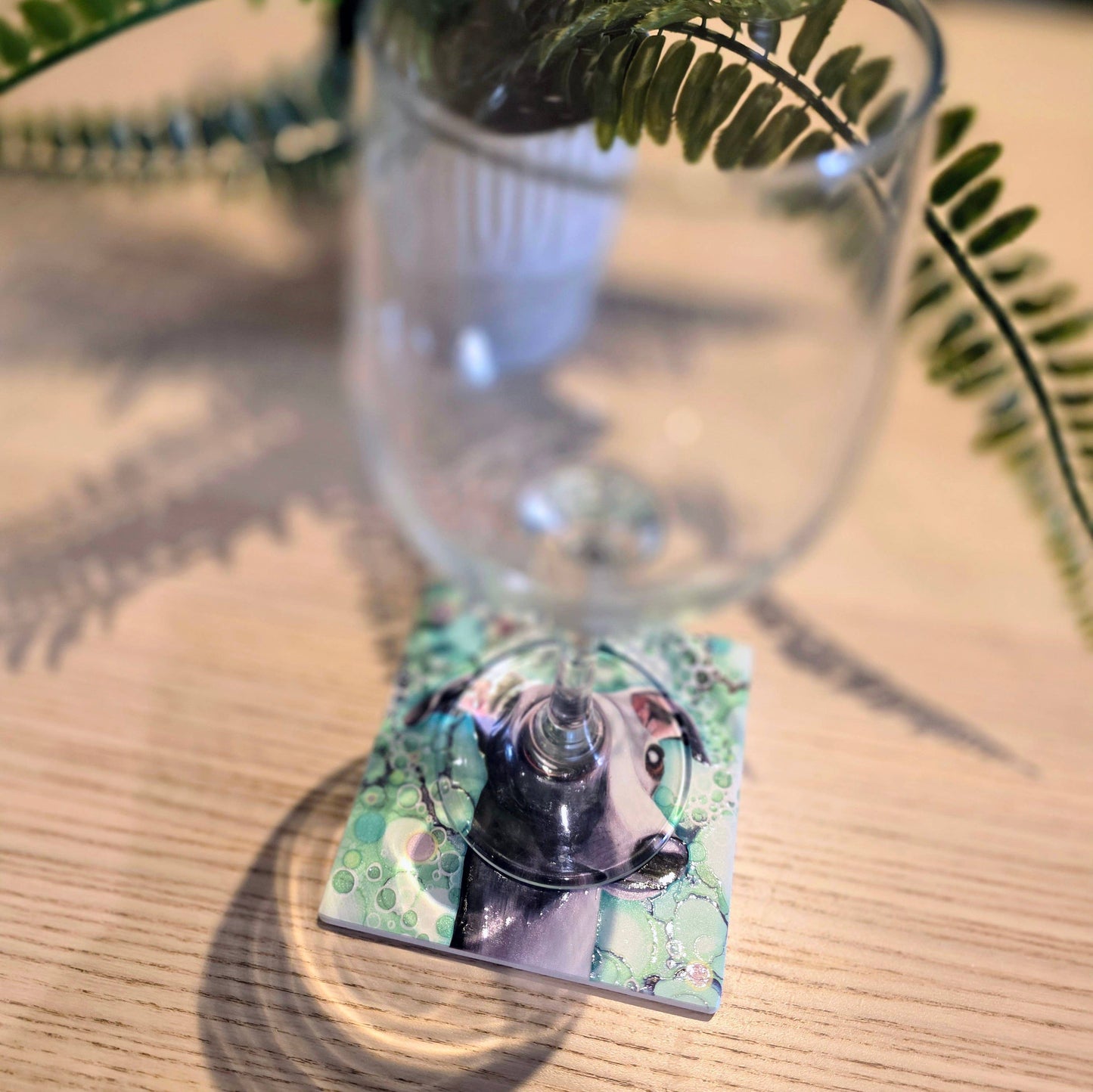 230-C Whippet Dog Coaster