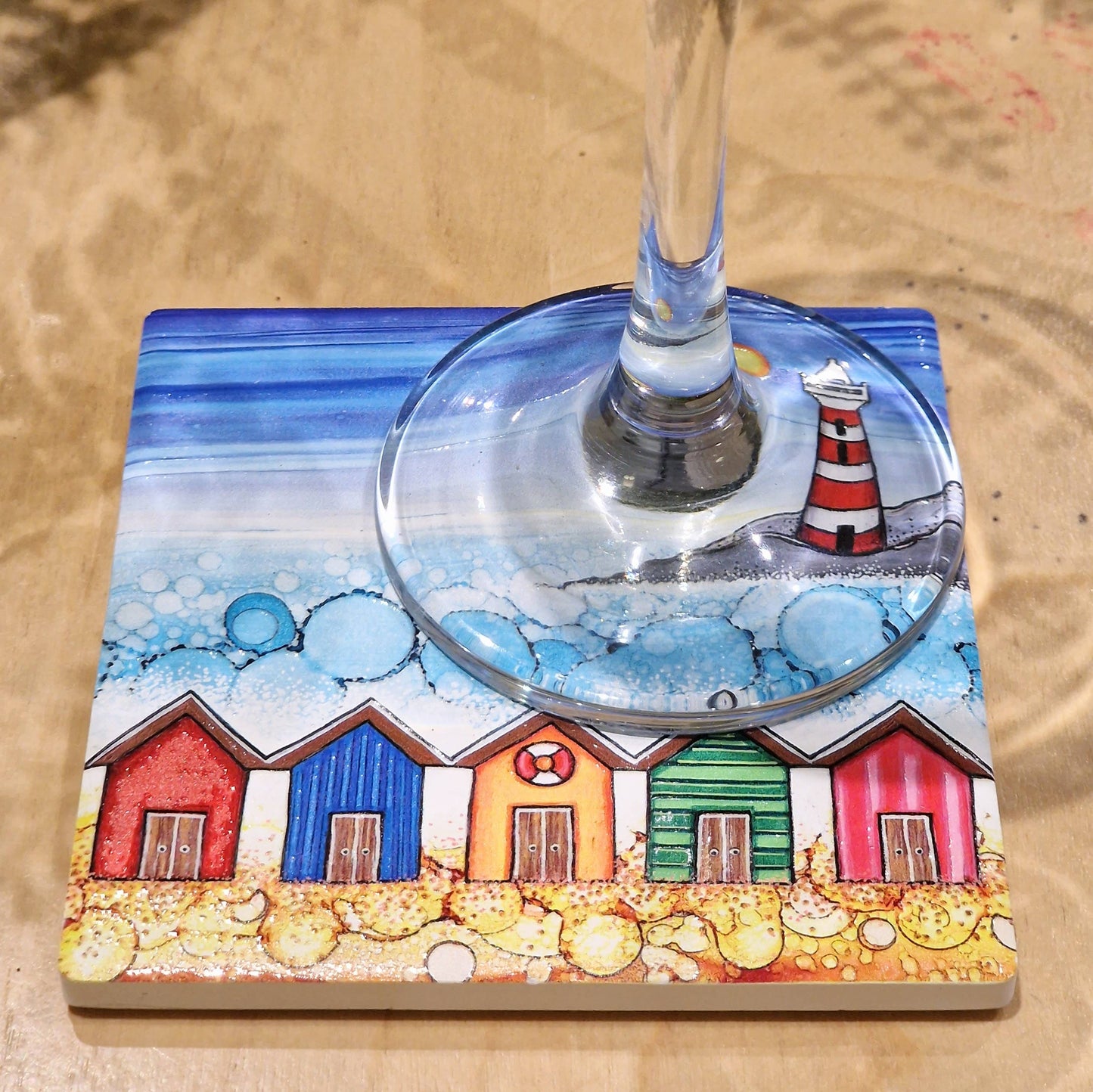 89-C BD Lighthouse Coaster