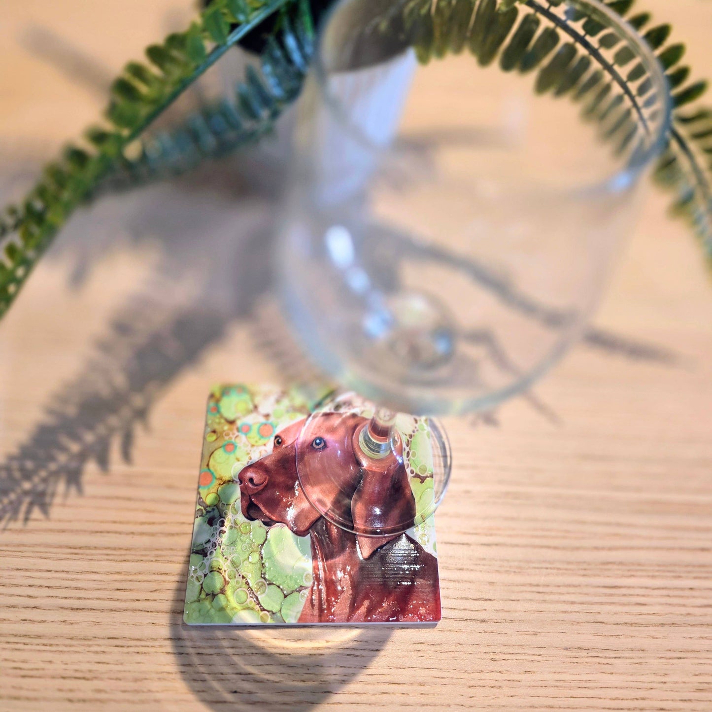 226-C Fox Red Vizsla Coaster