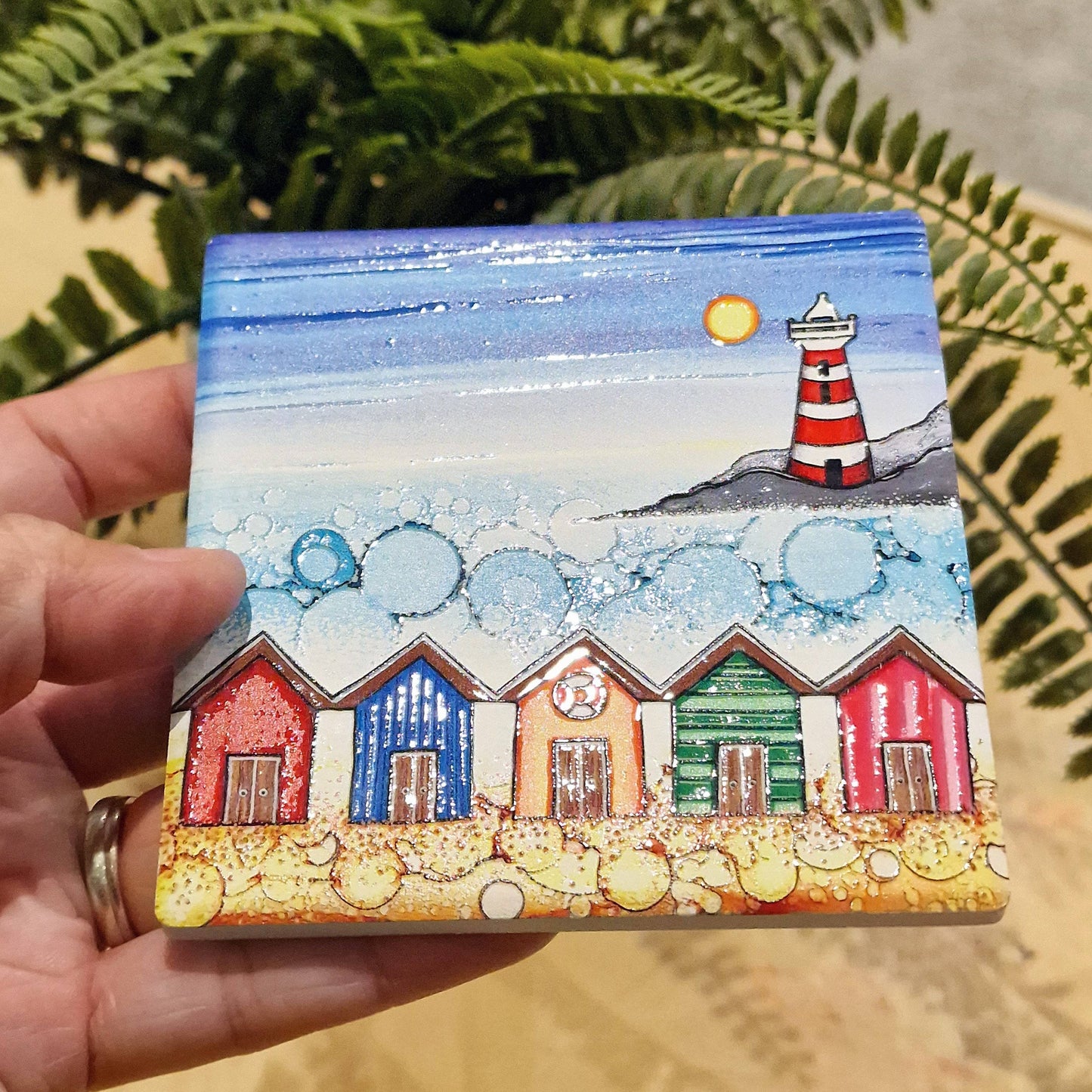 89-C BD Lighthouse Coaster