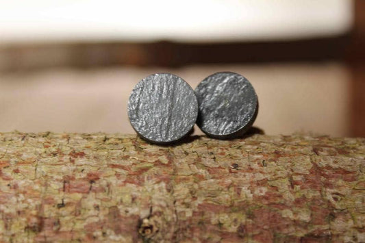 Natural slate cufflinks
