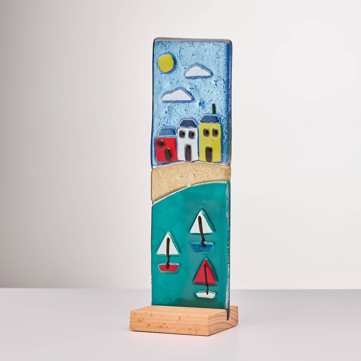 Standing Decorative Plaque - Boat