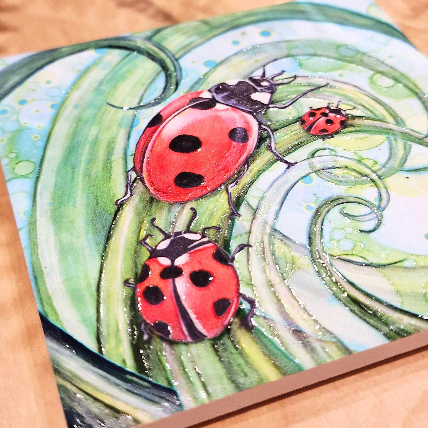188-C  Ladybird Coaster