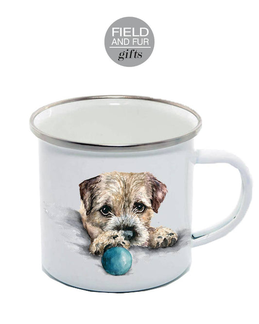 Enamel Mug, Border Terrier, Murray