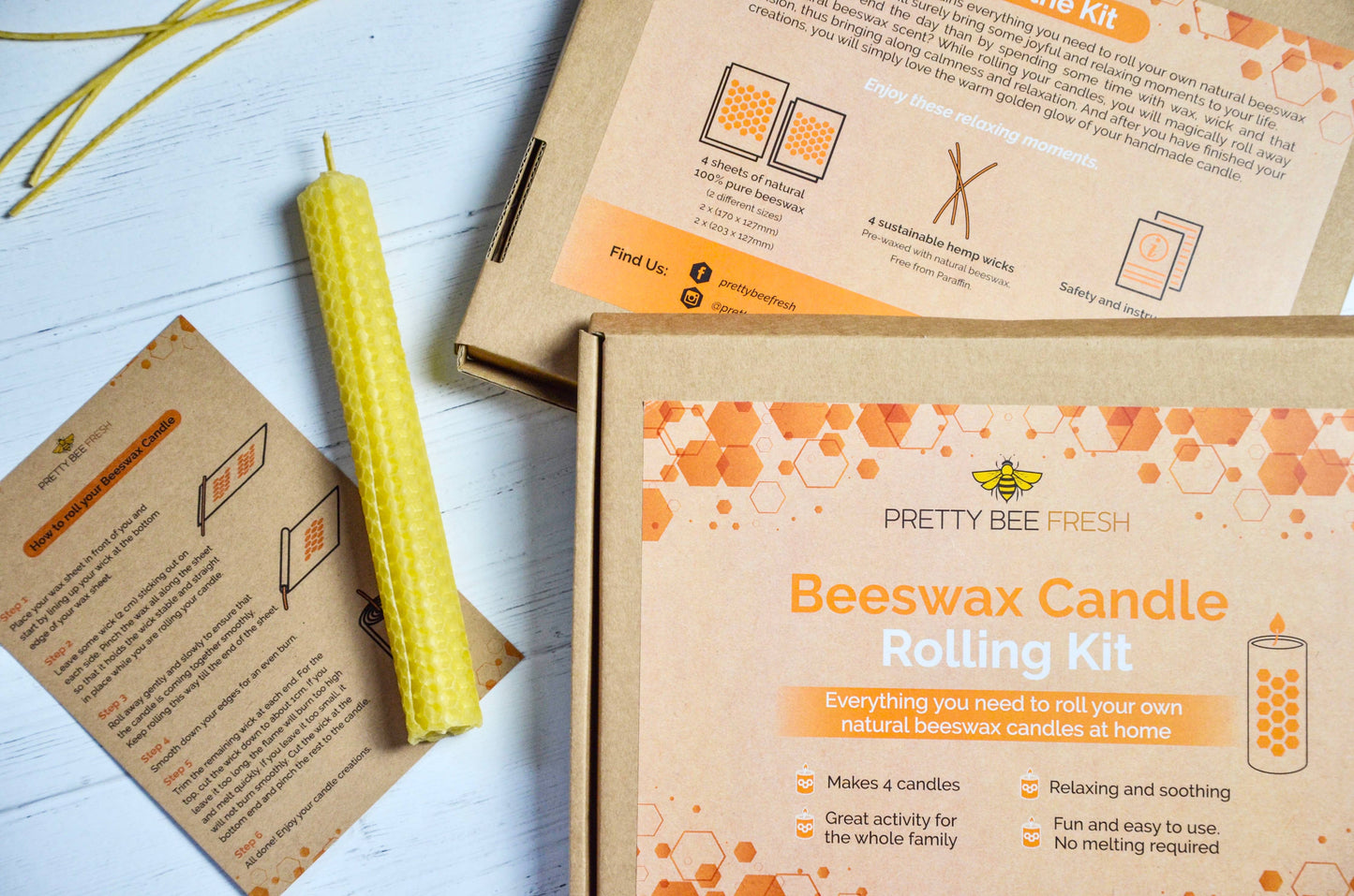 DIY Candle Rolling Kit