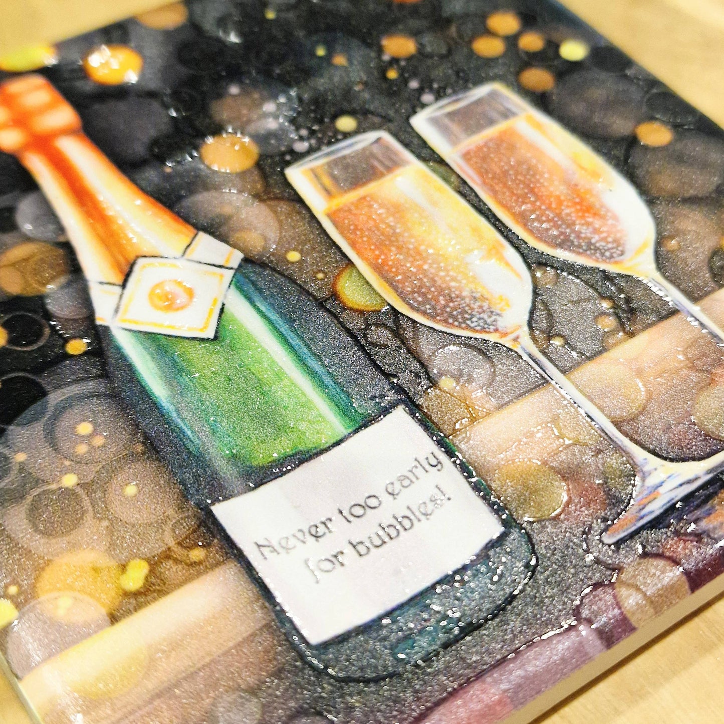 237-C Bubbly Wine Coaster