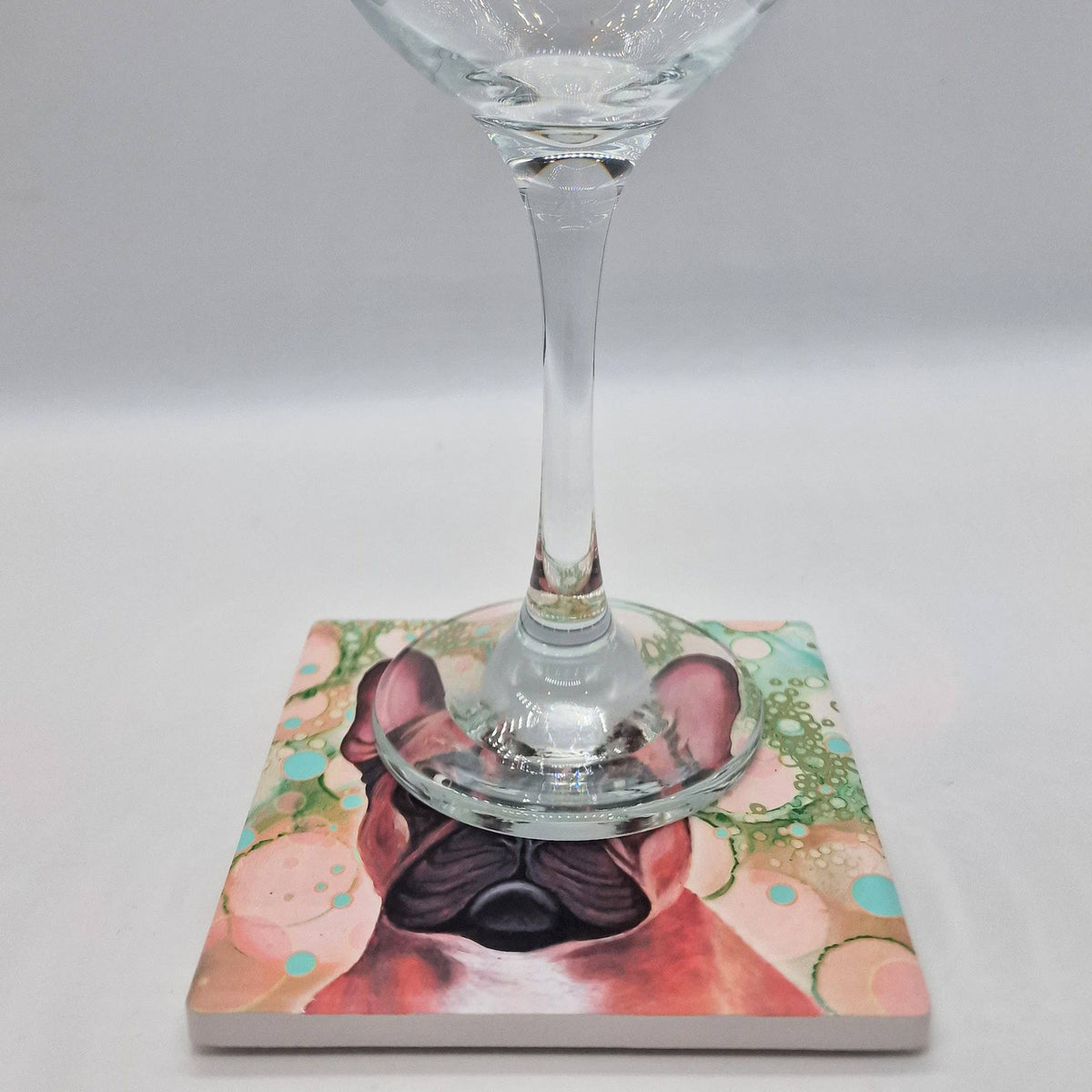 French Bulldog Dog Ceramic Coaster