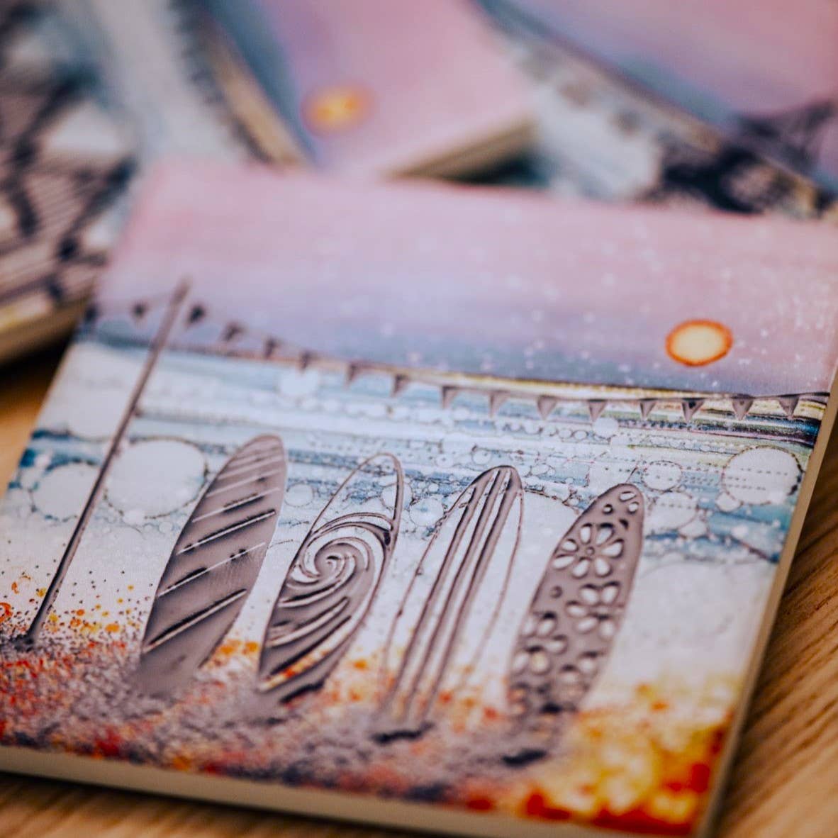 131-C Paddleboards (CR)  Coaster