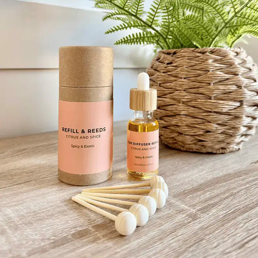 Refill & Reeds – Citrus & Spice