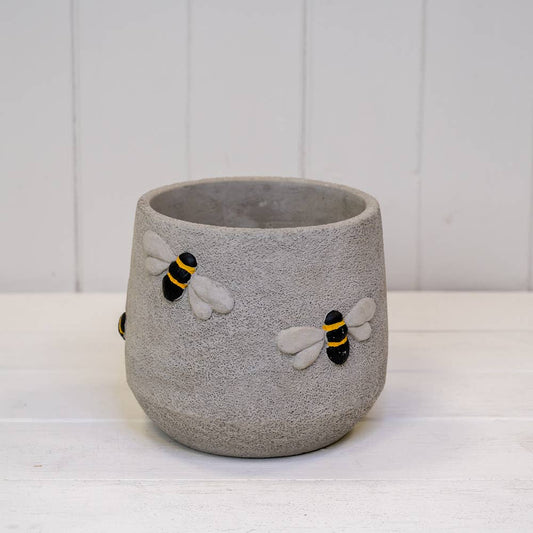 Cement Bee Planter