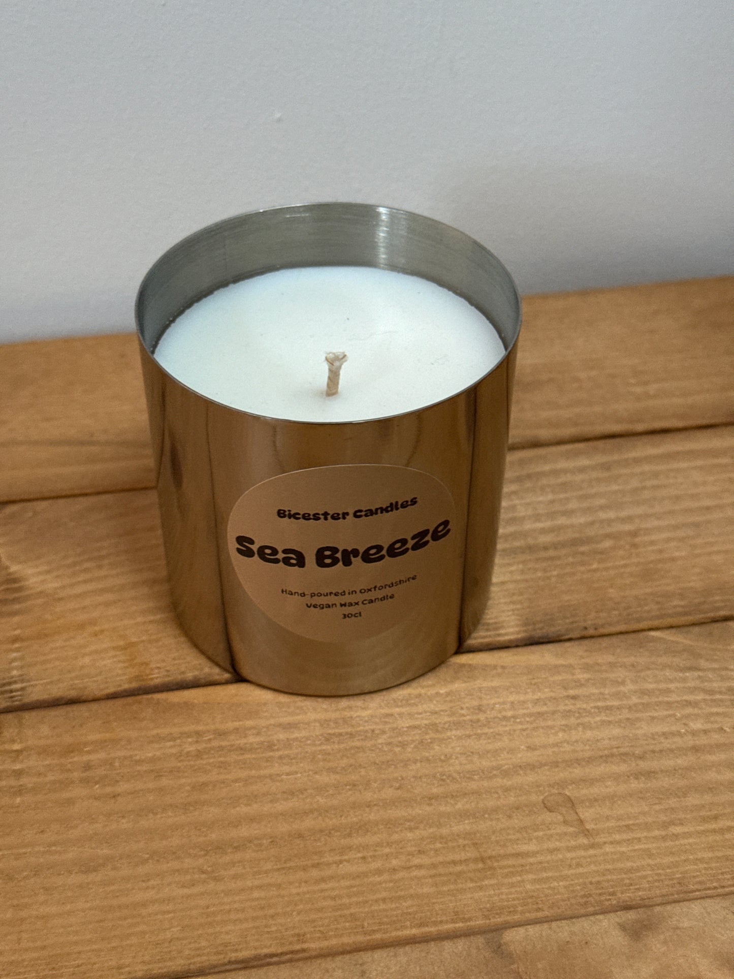 Metal Vessel Candle 30cl