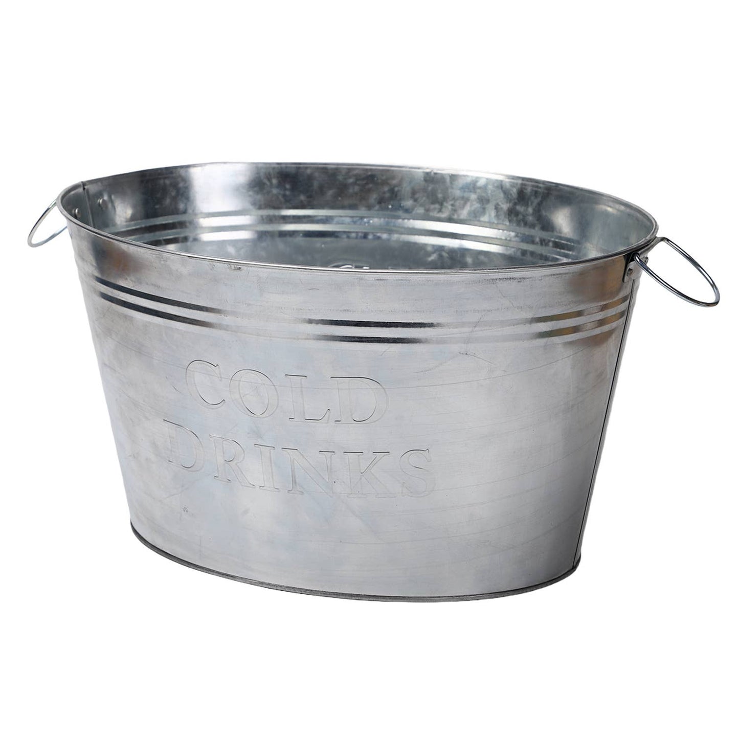 Oval Cooler Bucket with Carry Handles – Portable