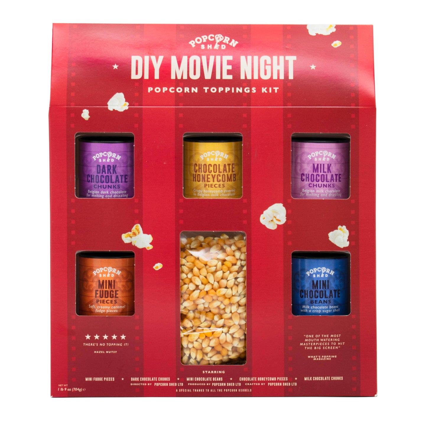 DIY Movie Night Popcorn Toppings Kit