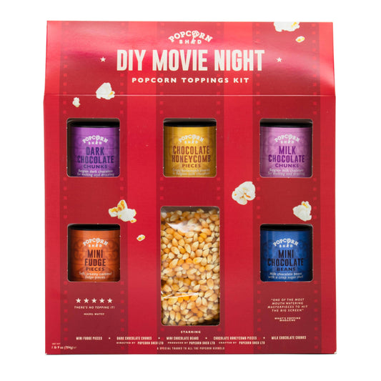DIY Movie Night Popcorn Toppings Kit