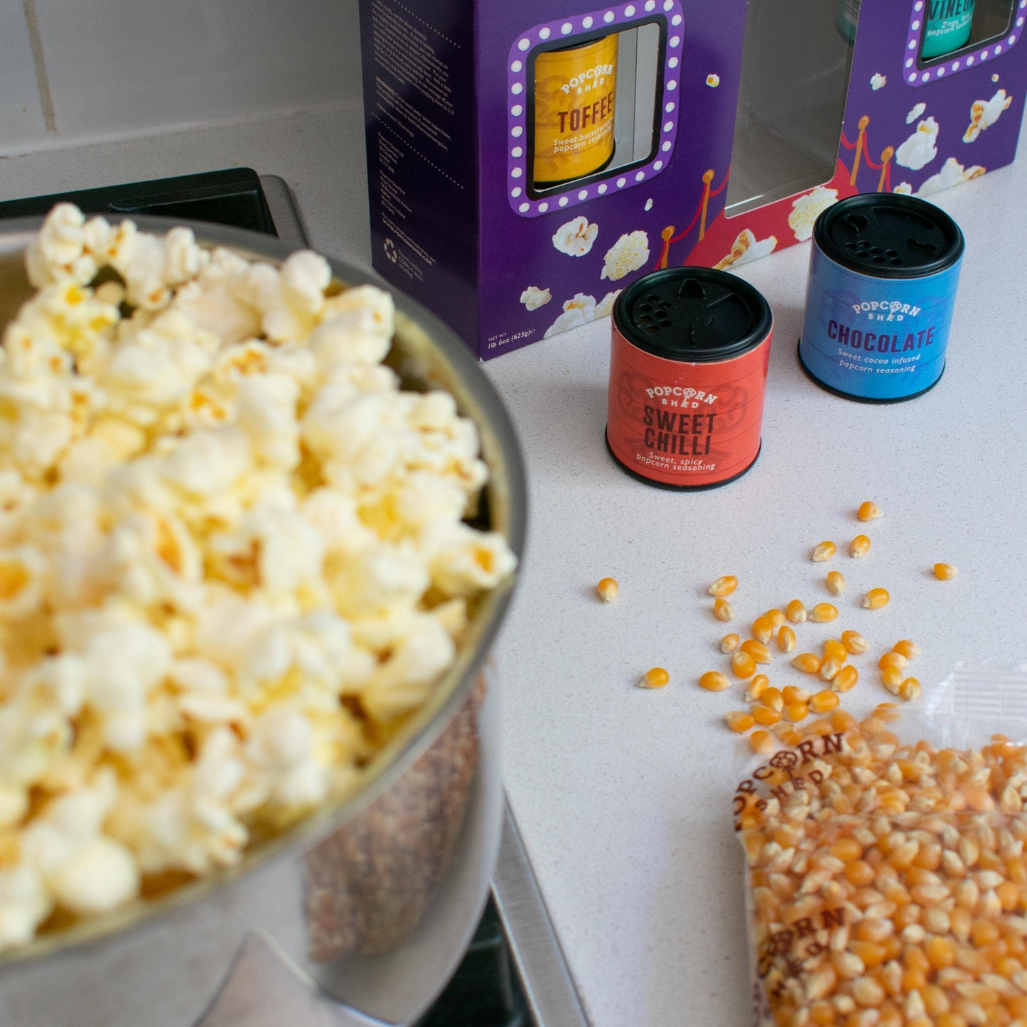 Vegan DIY Movie Night Popcorn Seasoning Kit
