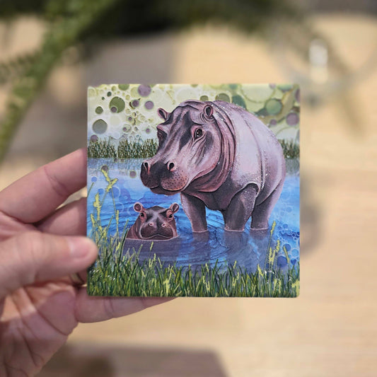255-C Hippo Coaster