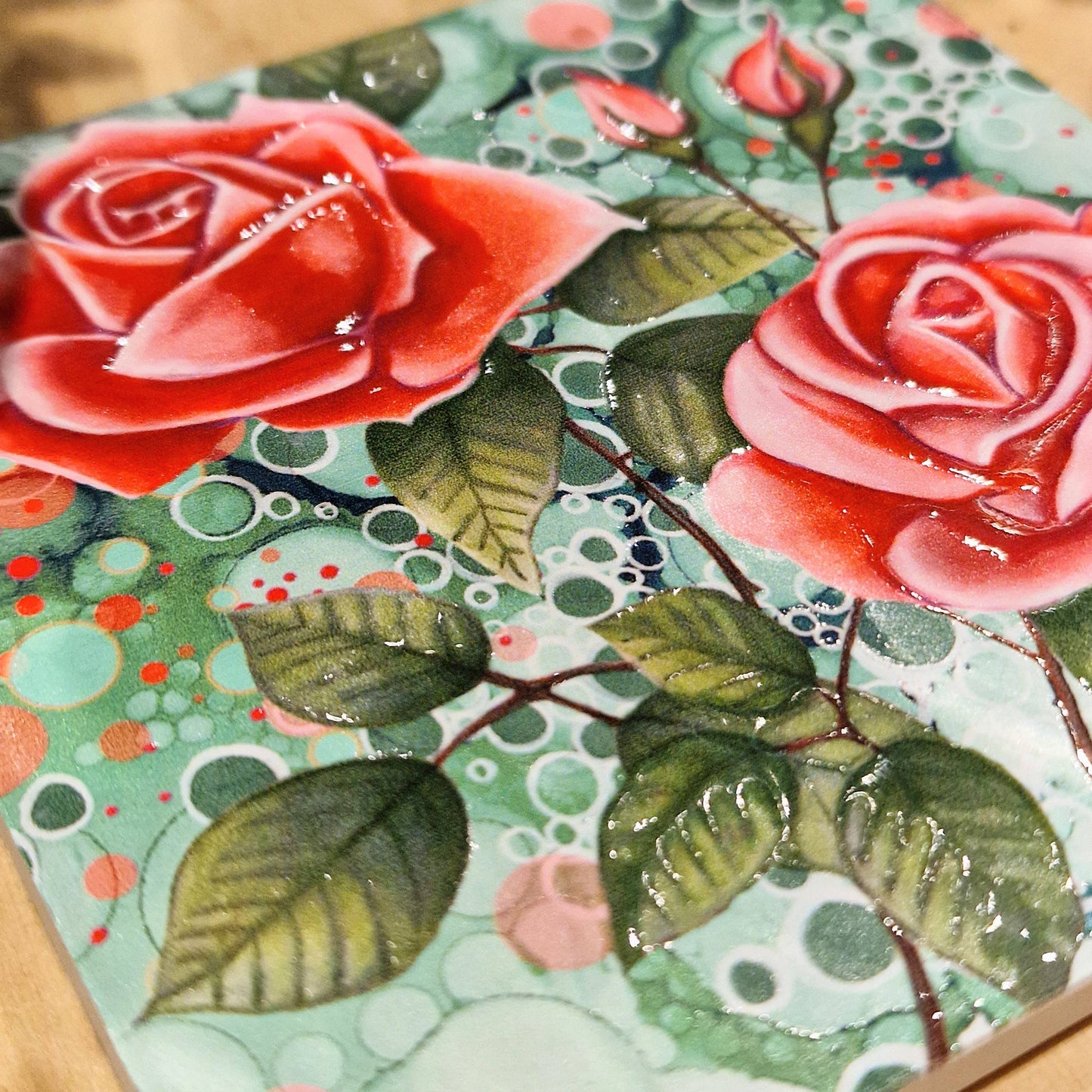 234-C Roses Coaster
