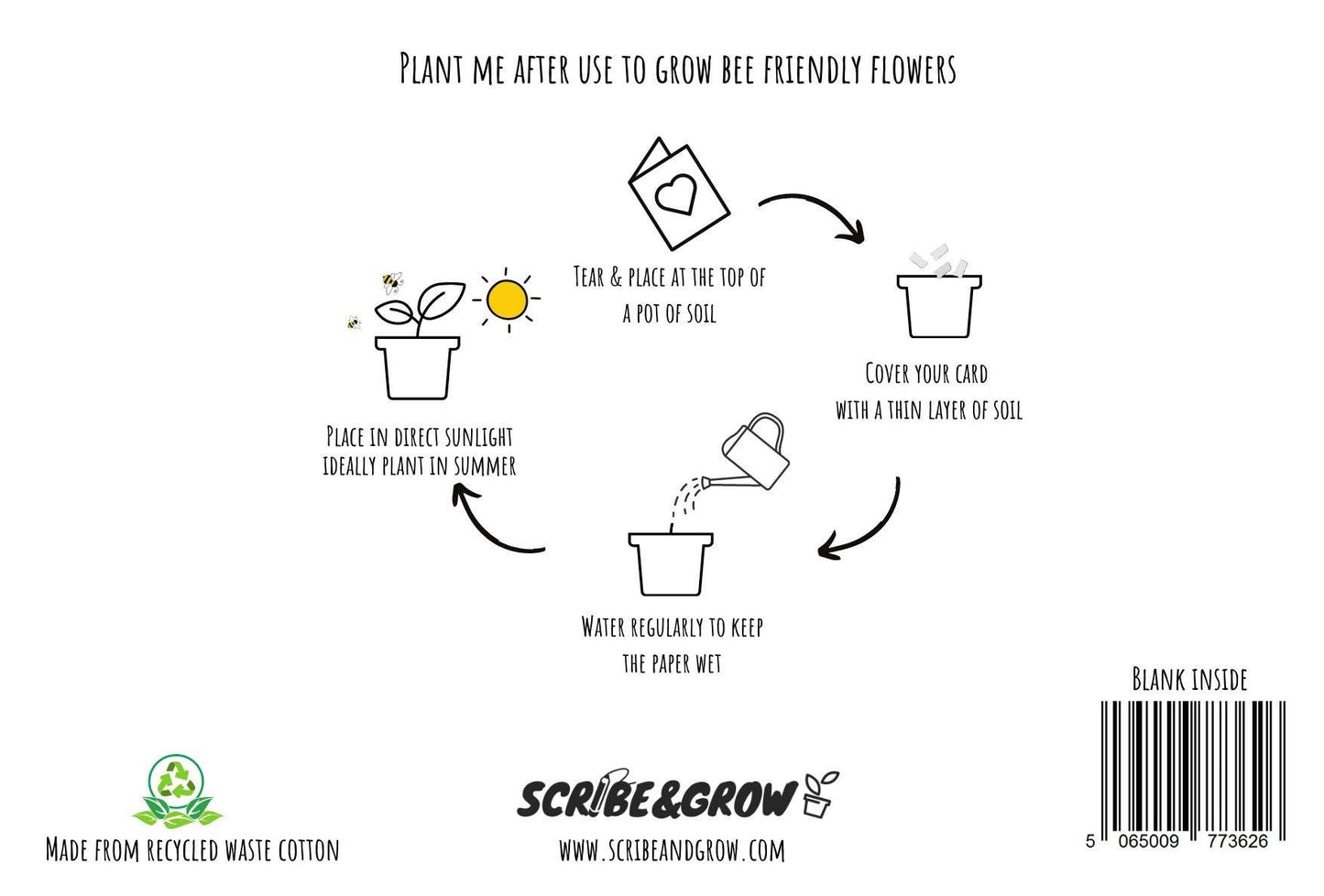 Plantable Greeting Card - Happy Fathers Day