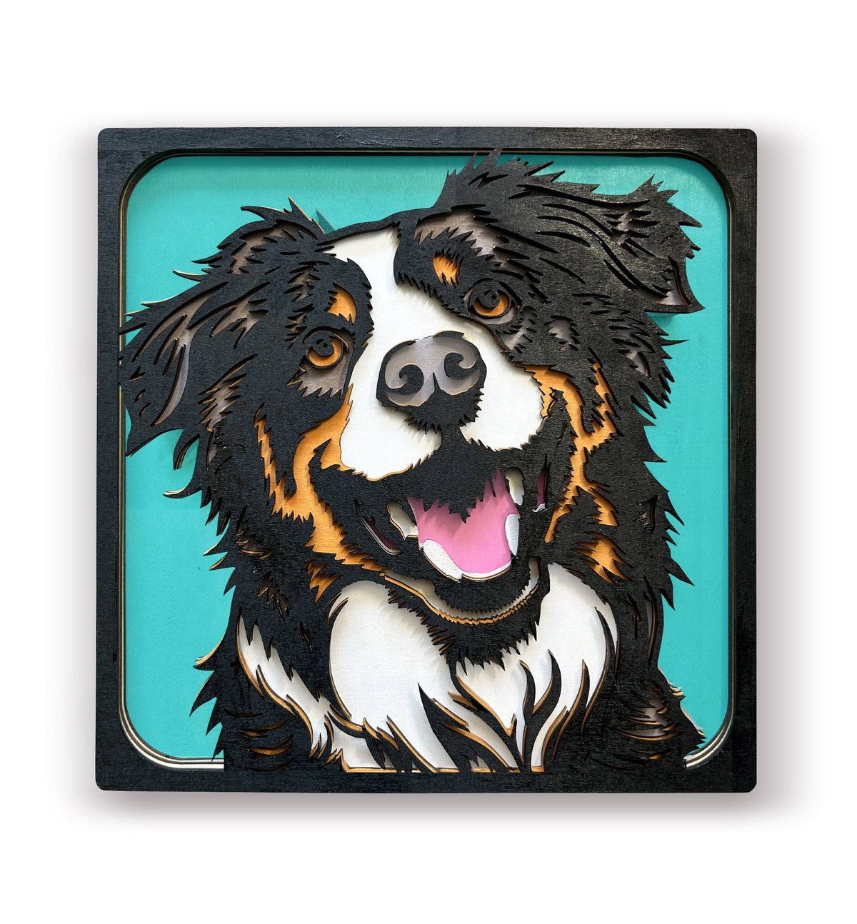 Wooden Dog Art Craft Kit