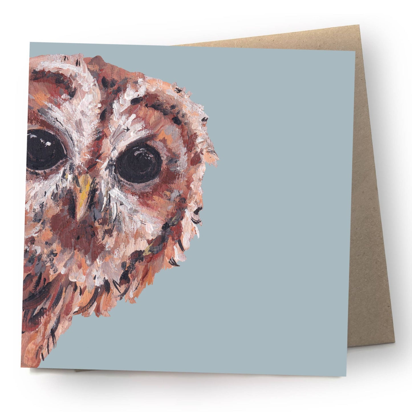 Tawny Owl Card | Eco | Recycled | Bird | Blank